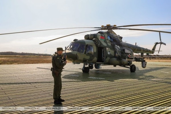 Батальонное тактическое учение проходит под Брестом