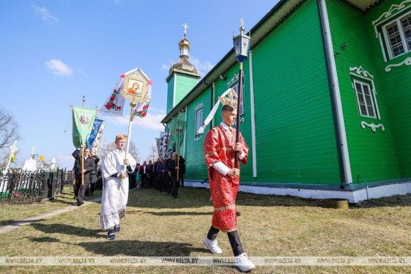 Уникальный старинный обряд прошёл в Брестской области. Фоторепортаж Уникальный старинный обряд прошёл в Брестской области. Фоторепортаж