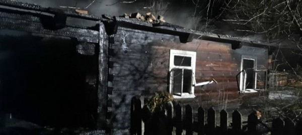 Ночная трагедия. В Каменецком районе при пожаре погиб человек