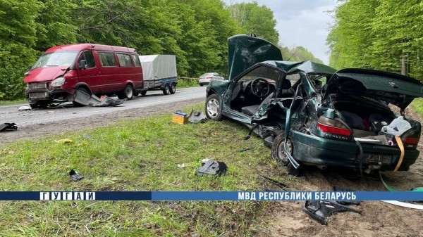 Двое детей погибли в лобовом столкновении автомобилей на автодороге M10