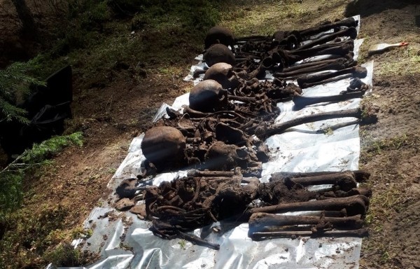 У деревни Тартаки Барановичского района ведутся поисковые работы на месте массового захоронения жертв фашизма У деревни Тартаки Барановичского района ведутся поисковые работы на месте массового захоронения жертв фашизма