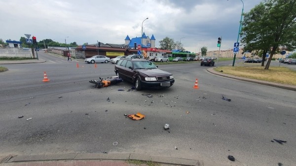 Мотоциклист в больнице. Подробности ДТП на Вульке в Бресте Мотоциклист в больнице. Подробности ДТП на Вульке в Бресте