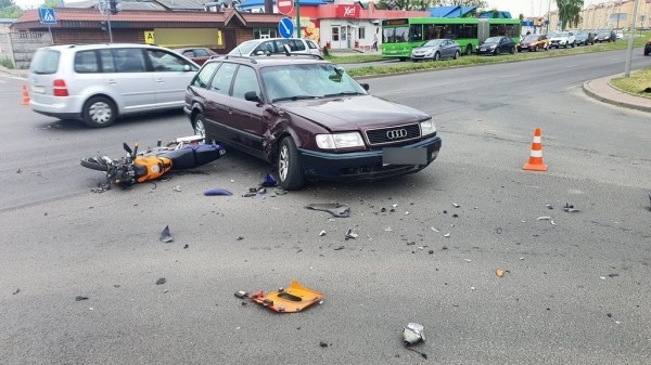 Мотоциклист в больнице. Подробности ДТП на Вульке в Бресте Мотоциклист в больнице. Подробности ДТП на Вульке в Бресте