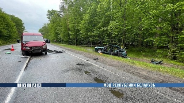 Двое детей погибли в лобовом столкновении автомобилей на автодороге M10