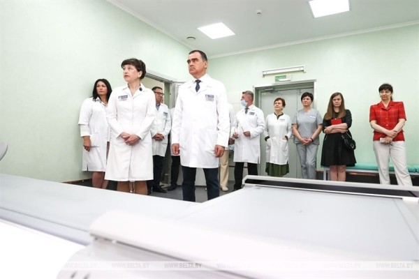 Кабинет компьютерной томографии открыли в Брестской областной больнице