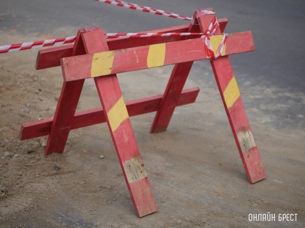 В Бресте по ул. Гоголя от Ленина до Наганова ведутся ремонтные работы, движение временно закроют