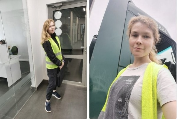 Девушка устроилась дальнобойщицей, чтобы работать с напарником-мужем