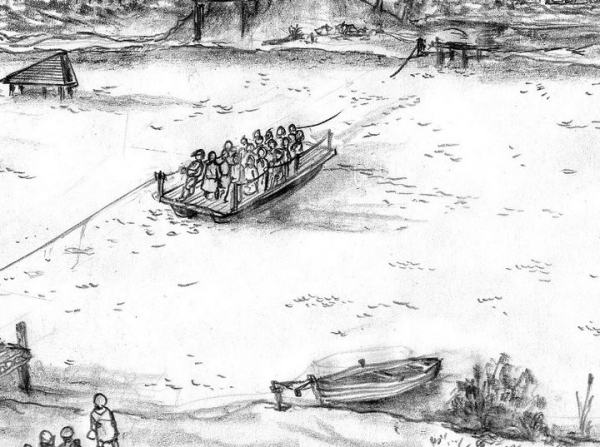 В поисках утраченного времени. Паромы на Мухавце в Бресте В поисках утраченного времени. Паромы на Мухавце в Бресте