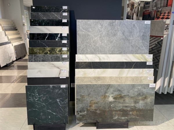 Прогулялись по «Квадратному метру» и удивились изобилию. Современная керамическая плитка по низким ценам в дискаунтере на Кирова, 48 в Бресте