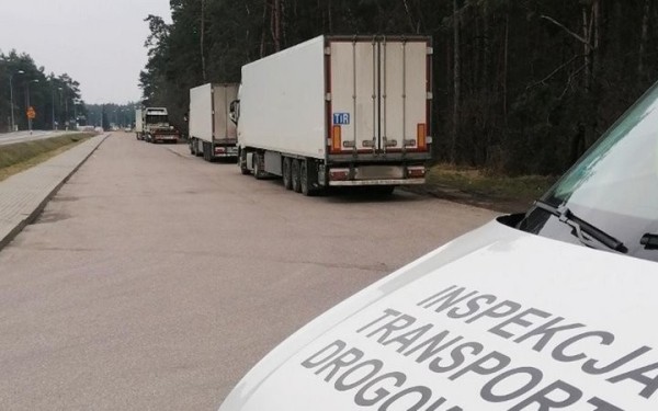 Пьяного белоруса-дальнобойщика задержали под Белостоком