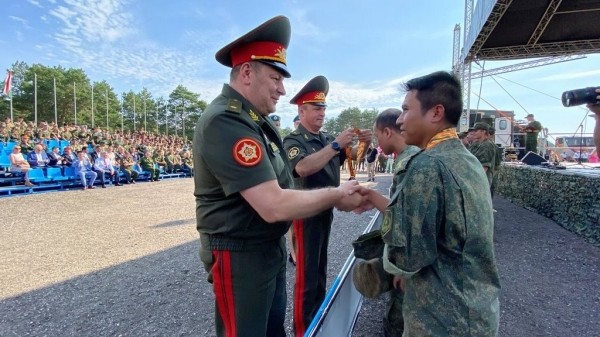 На полигоне под Брестом прошла церемония закрытия VIII Международных армейских игр