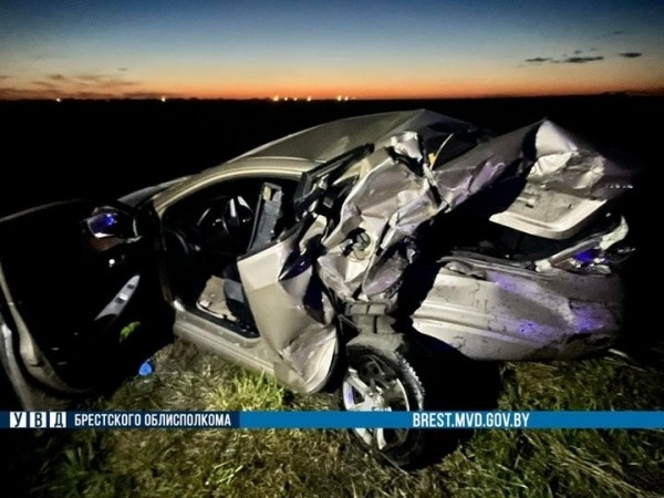 Маршрутка попала в серьёзное ДТП под Брестом. Что рассказала пассажирка