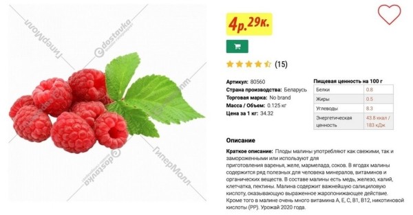 Белорусы спорят о цене на малину: 36 рублей за кило — это нормально? Белорусы спорят о цене на малину: 36 рублей за кило — это нормально?