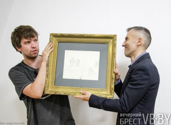 Рисунки Ван Гога и Рембрандта. В Бресте открылась уникальная выставка