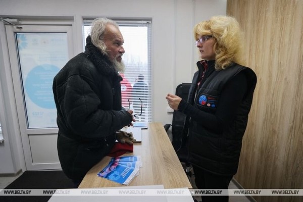 Инфоцентр для беженцев открыли возле автодорожного пункта пропуска «Брест»