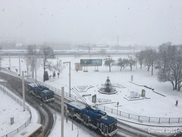 Шулейко рассказал, как на Брестчине справляются с последствиями снегопада