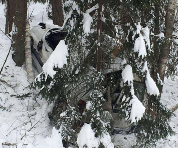В Брестской области водитель авто не справился с управлением и врезался в дерево В Брестской области водитель авто не справился с управлением и врезался в дерево