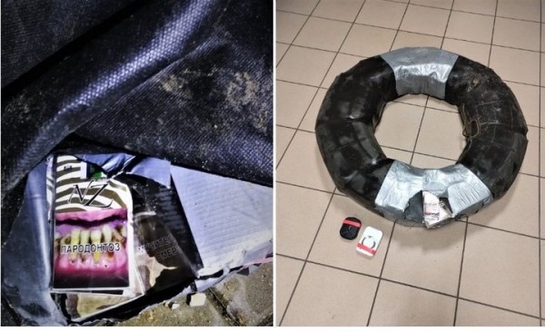 По Неману плыла покрышка с GPS-датчиком. Как думаете, что было внутри?