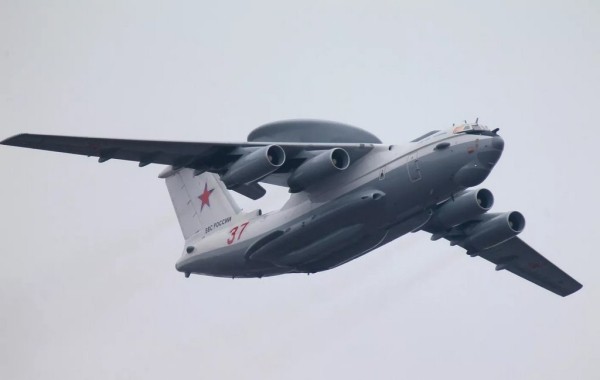 Российский самолет дальней разведки выполняет полеты в Беларуси Российский самолет дальней разведки выполняет полеты в Беларуси