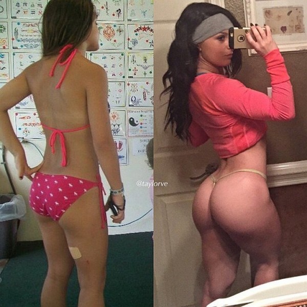 Наприседали — 13 фото девушек до и после того, как они начали заниматься спортом Наприседали — 13 фото девушек до и после того, как они начали заниматься спортом