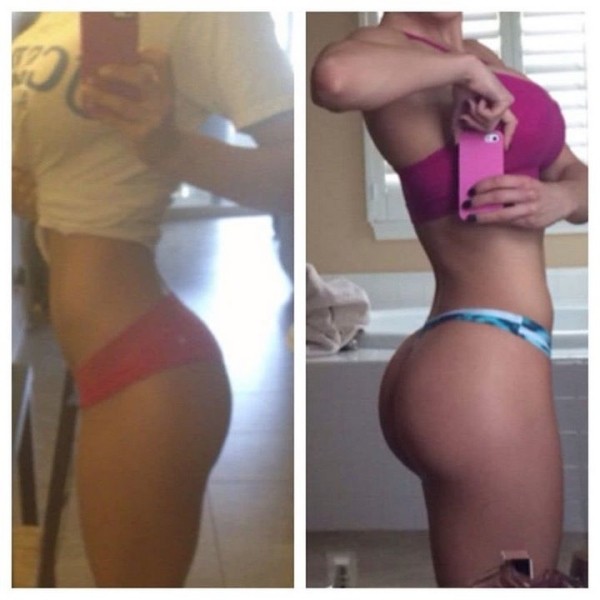 Наприседали — 13 фото девушек до и после того, как они начали заниматься спортом Наприседали — 13 фото девушек до и после того, как они начали заниматься спортом