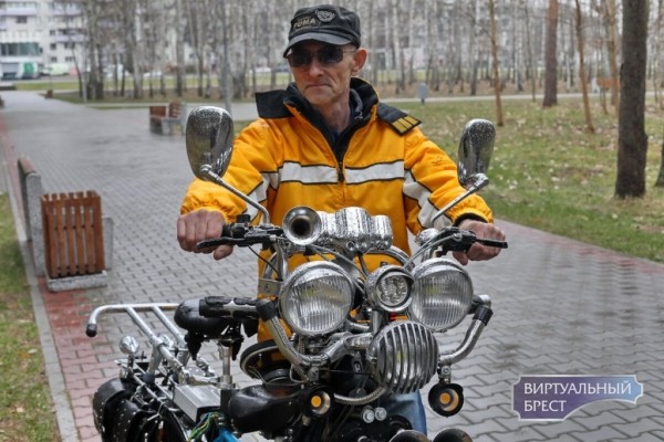 Брестчанин собрал необычный электровелосипед. Немцы оценили его в 4 тыс. евро Брестчанин собрал необычный электровелосипед. Немцы оценили его в 4 тыс. евро