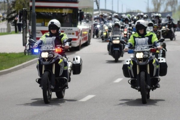 Сегодня в Бресте байкеры открыли мотосезон