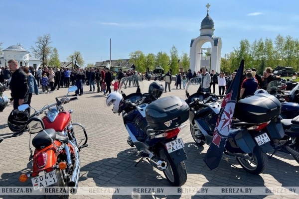 В Березовском районе байкеры открыли мотосезон