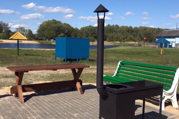 Пляжи Кобринского района готовятся принимать отдыхающих — обустроили площадку с мангалом, добавили велопарковки