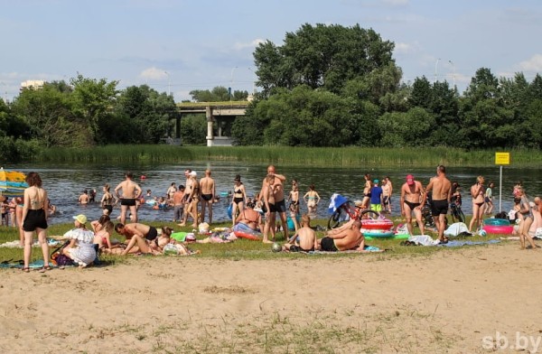 Показываем пляжи в Беларуси, где можно купаться. Большая карта от МЧС