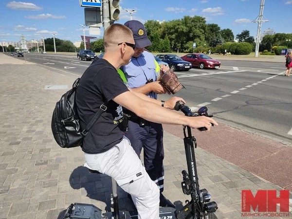 Не выше 25 км/ч! Скорость движения средств персональной мобильности начали фиксировать сотрудники ГАИ Не выше 25 км/ч! Скорость движения средств персональной мобильности начали фиксировать сотрудники ГАИ