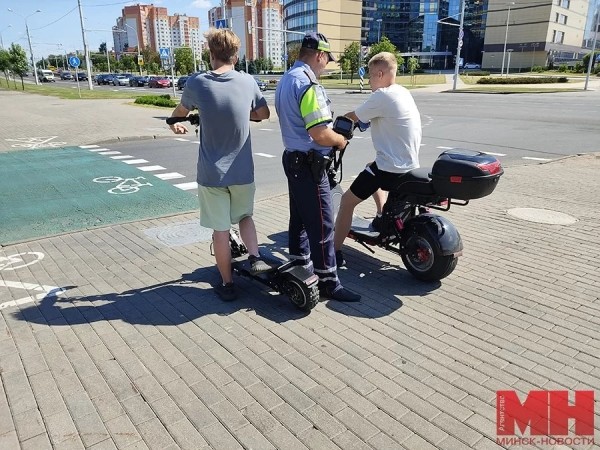 Не выше 25 км/ч! Скорость движения средств персональной мобильности начали фиксировать сотрудники ГАИ Не выше 25 км/ч! Скорость движения средств персональной мобильности начали фиксировать сотрудники ГАИ