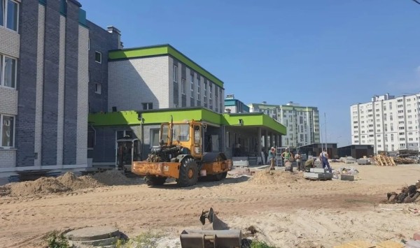 «Взрослый» подход к детскому саду. Завершается строительство д/с №8 в Бресте