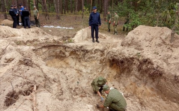 Останки 26 расстрелянных жителей в период ВОВ нашли во время раскопок в Брестской области