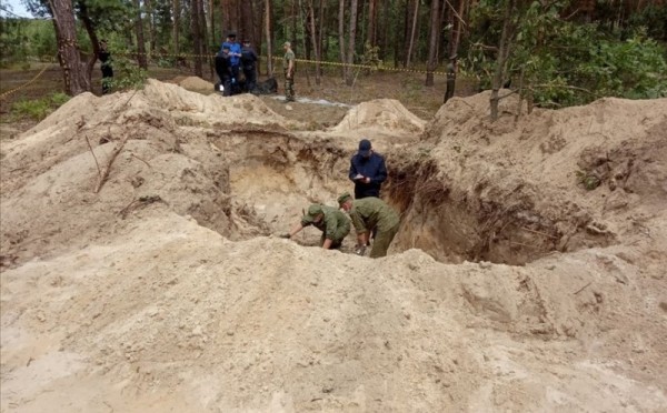Останки 26 расстрелянных жителей в период ВОВ нашли во время раскопок в Брестской области