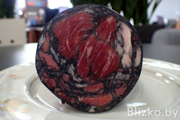 Купили и продегустировали черную колбасу