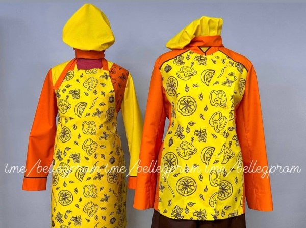 Ярко и красочно: Беллегпром представил форму школьных поваров