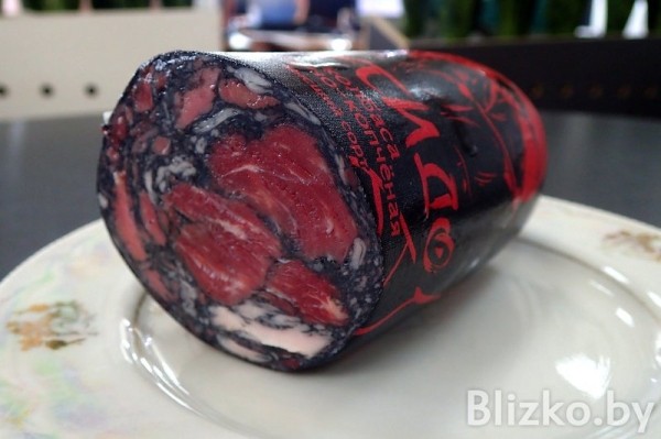 Купили и продегустировали черную колбасу