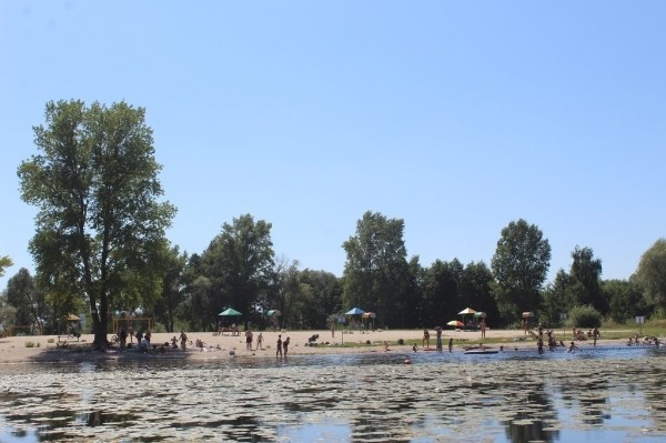 Спасатели совместно с милицией посетили пляж на ул. Махновича в Бресте