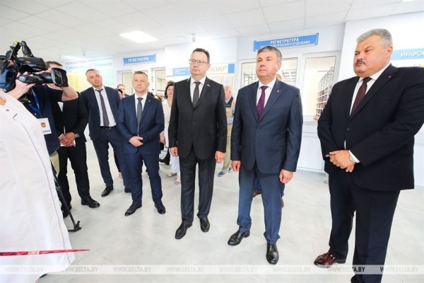 Обновленную поликлинику открыли в Ганцевичах