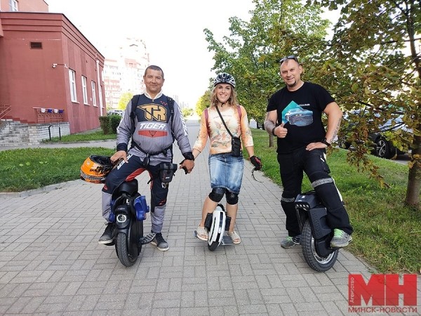 Первая в Беларуси свадьба на моноколесах состоится в Минске